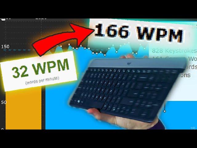 How I Achieved a REALLY Fast 165 WPM Typing Speed (And How To Get There)