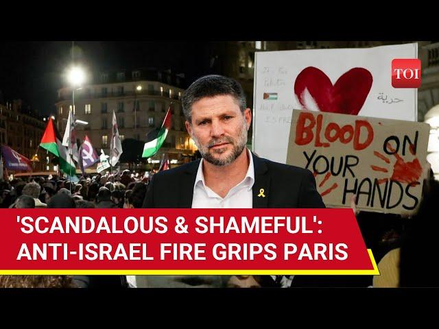 Paris Erupts Against Netanyahu's Far-right Minister: Thousands Protest Pro-Israel Gala | Watch