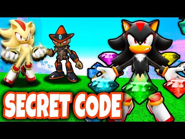 Sonic Speed Simulator ALL SECRET EMERALD Codes! Roblox