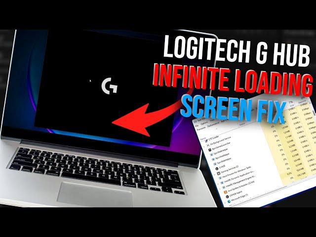 Logitech G Hub infinite loading screen Fix - Fix loading screen Logitech G Hub