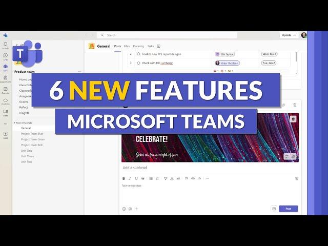 6 new features in Microsoft Teams for Spring 2024