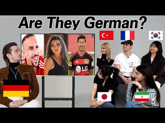 German Was shocked by Celeb From 5 countries Speaking German!! l REACT CELEB Speaking German!