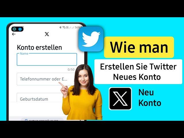 So erstellen Sie ein Twitter-Konto | Neues Konto auf Twitter erstellen | Neues Twitter