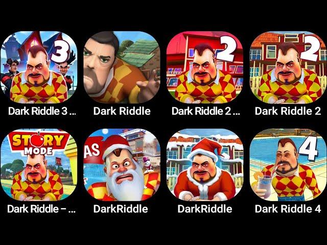 Dark Riddle 3,Dark Riddle,Dark Riddle 2,Dark Riddle 2 - Mars,Dark Riddle - Story mode,Dark Riddle 4