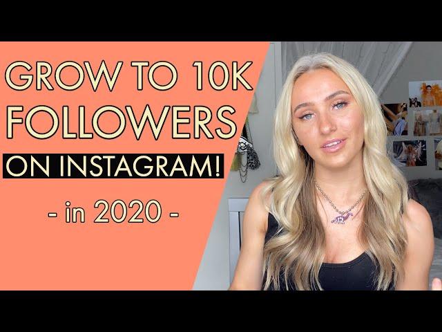 HOW TO GAIN FOLLOWERS ON INSTAGRAM in 2020 (from 0 to 10k!) AliPaolinetti