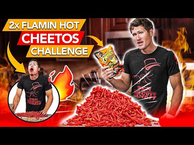 XXTRA Flamin Hot Cheetos Challenge!!?! World Record Attempt!?! #BenTheBiscuitBandit