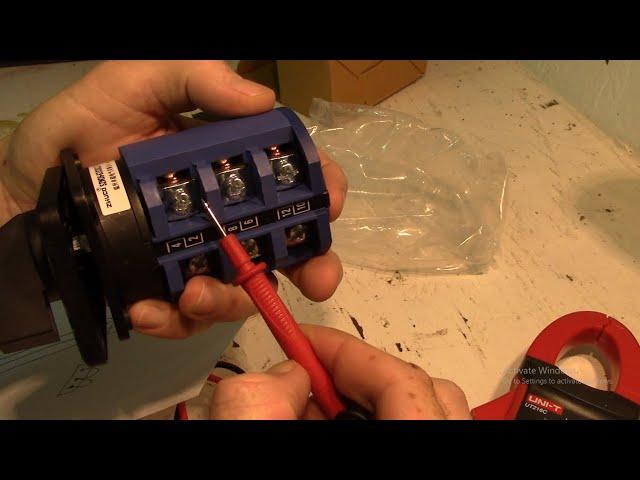 how to switch from parallel to series (Delta to star) on a 3 phase alternator in a second