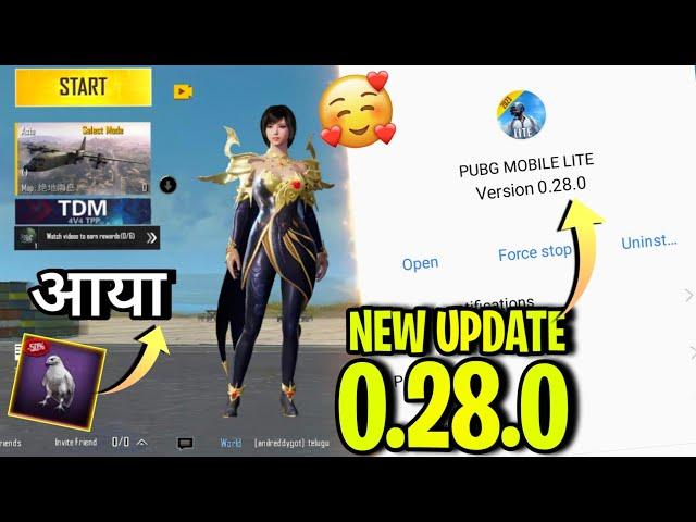 BIG CHANGES आया PUBG Lite में| Pubg Lite New Update Today | Pubg Lite 0.28.0 New Update Features