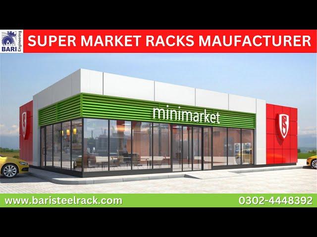 Supermarket Rack, Grocery Store Rack, Departmental Store Rack, Bari Engineering, 0302-4448392 #racks