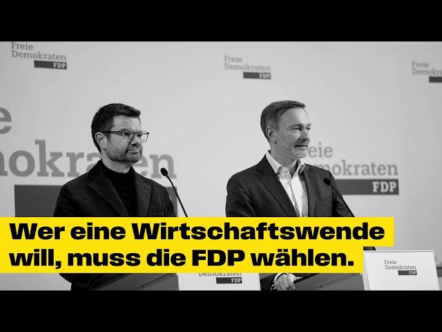 Christian Lindner: Sobald die FDP im Bundestag ist, ist eine schwarz-grüne Koalition ausgeschlossen.