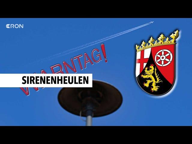 Landesweiter Warntag in Rheinland-Pfalz | RON TV