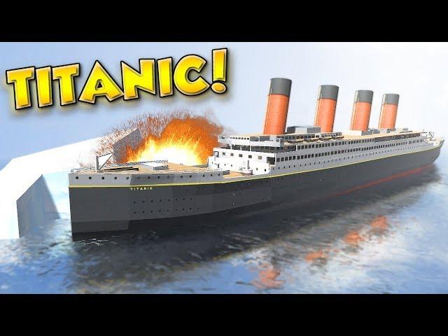 SINKING OF THE TITANIC! - Disassembly 3D Gameplay - Taking Apart and Sinking the Titanic!