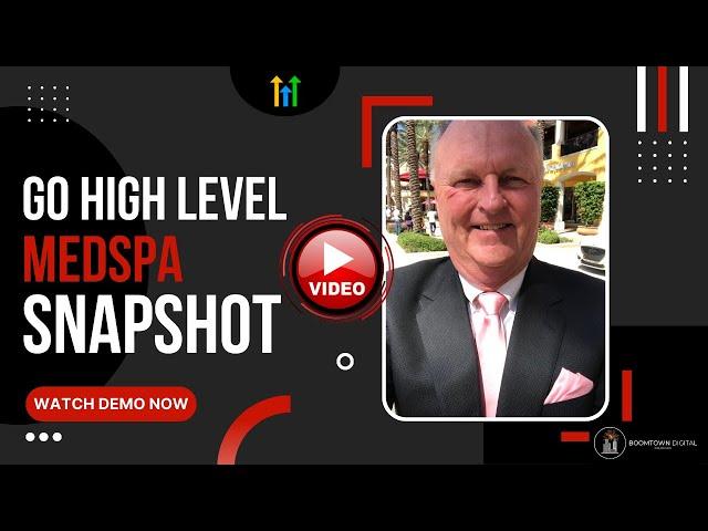 GoHighLevel MEDSPA SNAPSHOT DEMO by BOOMTOWN DIGITAL