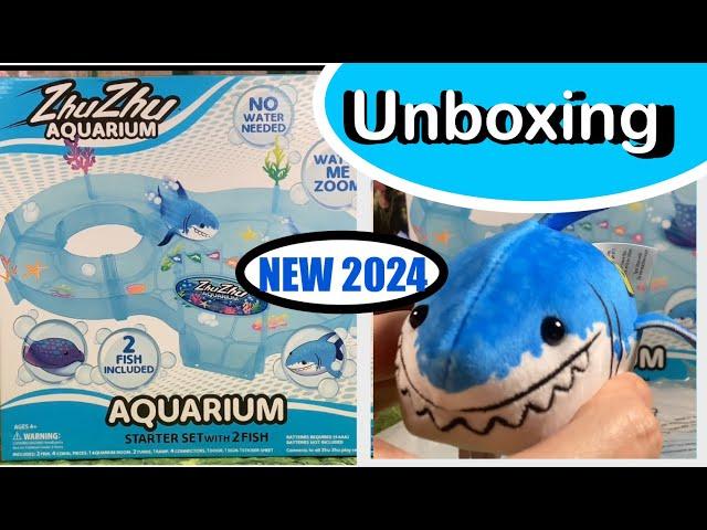 Zhu Zhu Aquarium Starter Set with 2 Fish Unboxing, Demonstration & Review