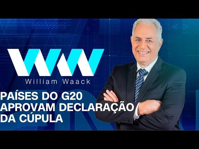 WW - PAÍSES DO G20 APROVAM DECLARAÇÃO DA CÚPULA - 18/11/2024