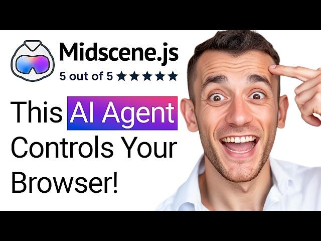 NEW Midscene JS AI Agents are INSANE (FREE!) 