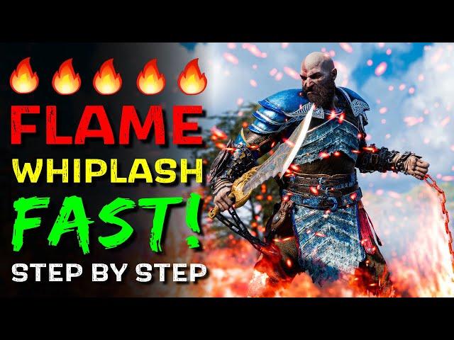 Deal MASSIVE Damage with Flame Whiplash! - God of War Ragnarok