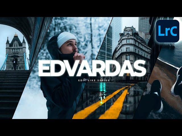 How to Edit MOODY Like EDVARDAS (xx.i vision) | Lightroom Classic Tutorial Free Preset