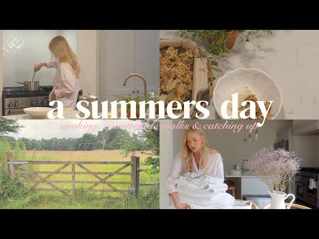 a rainy summers day in england: new recipes, baking, books & a life update