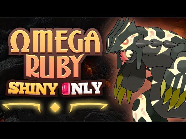 Pokemon Omega Ruby - SHINY ONLY Challenge