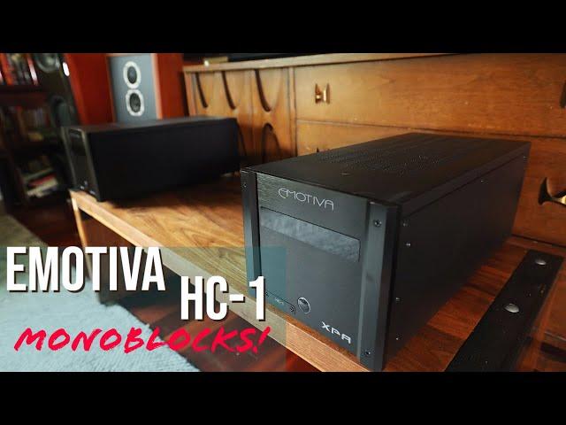 Why Not Two Amps?  Emotiva XPA-HC1 Monoblock Review