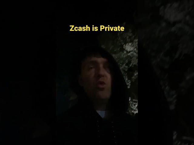 Zcash is Private Crypto