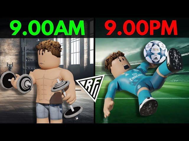 Day In The Life Of Cristiano Ronaldo | Roblox Real Futbol 24