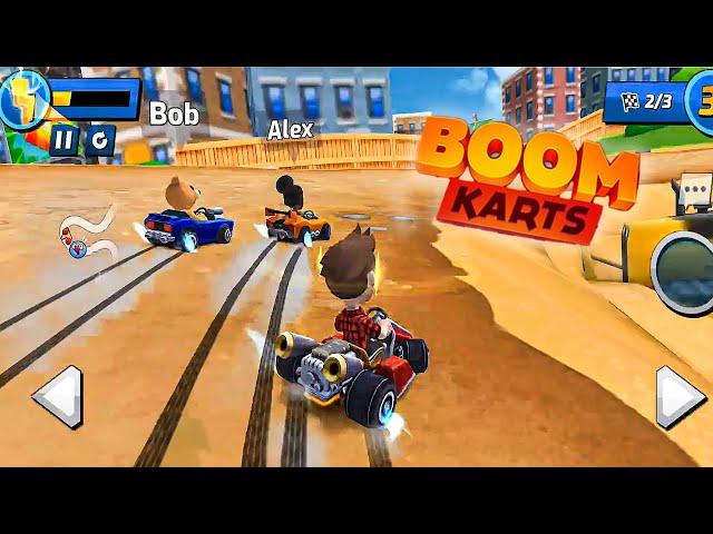 BOOM KARTS HARDEST ADVENTURE RACE | LOW LEVEL KART