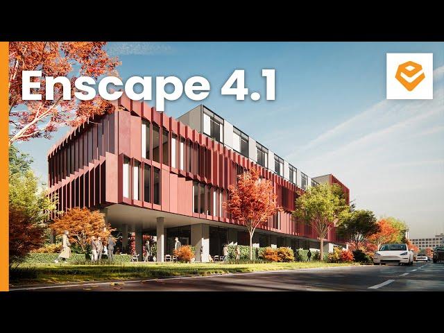 Enscape 4.1: New Features to Make an Impact | Out Now