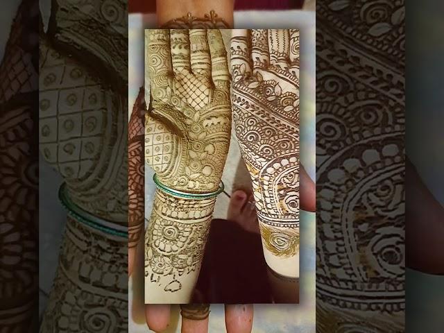 Mehendi designs  #punjabisong #shahjahanpurcity #mehndidesign