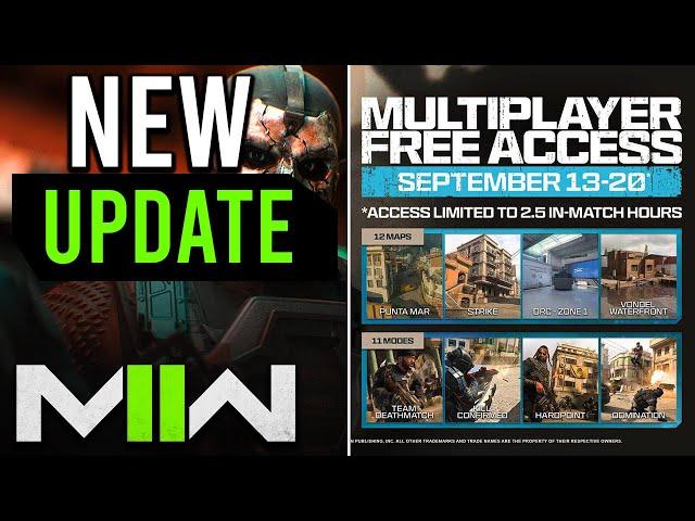 New MW2 Update: Season 6 Release NEXT, Content Added, Multiplayer Free To Play & More!