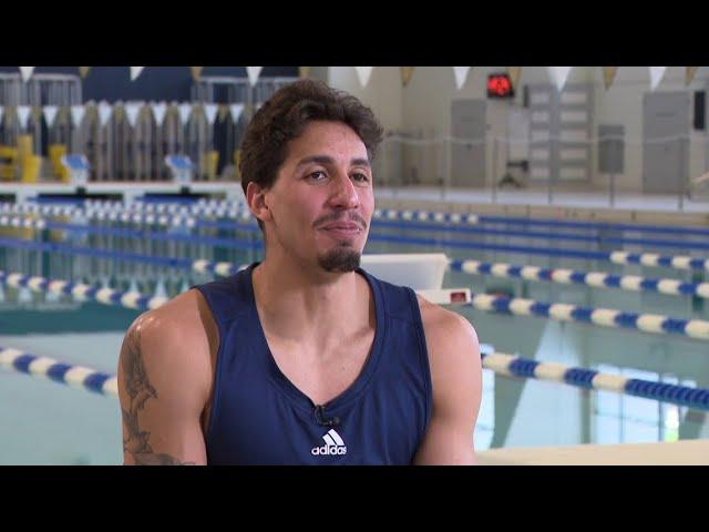 Georgia Tech swimmer João Caballero learns resilience from Olympic champion Nic Fink