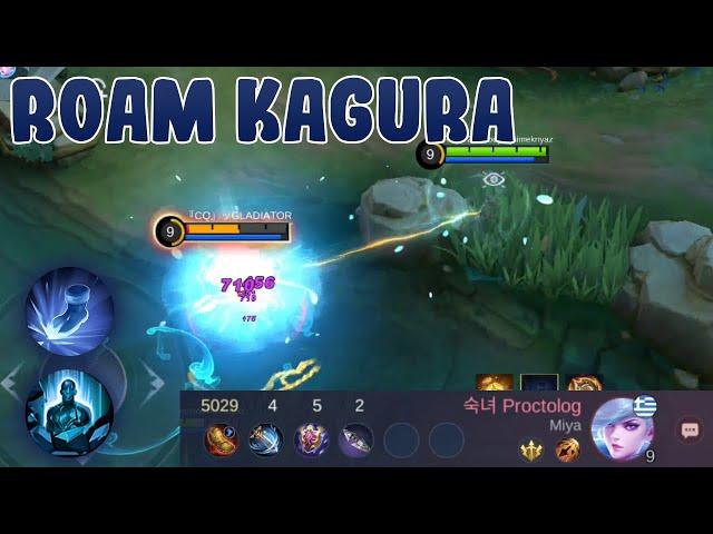 ROAM KAGURA | TOP 1 GLOBAL KAGURA | MOBILE LEGENDS CLIP