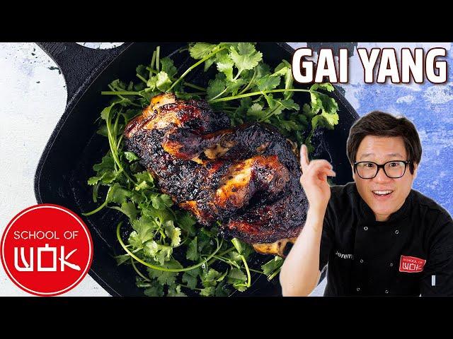 Awesome Thai Grilled Chicken (Gai Yang) Recipe!