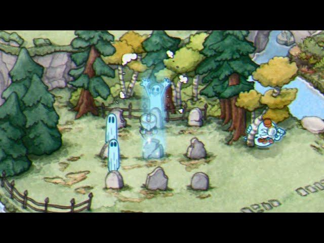 Cuphead Graveyard Puzzle ALL Solutions 『Cuphead DLC: The Delicious Last Course』