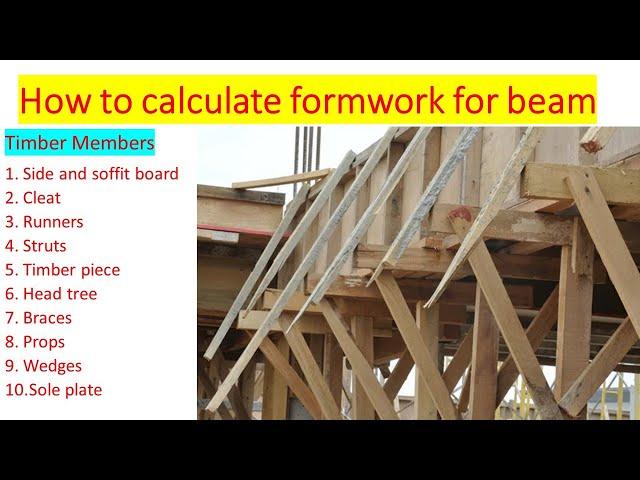 Beam Formwork: A Guide to Calculating Quantities #estimate
