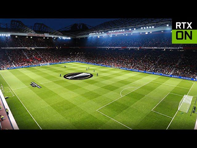 PES 2021 • Man United Vs Roma Europa League • NEW BROADCAST CAMERA • Extreme Next Gen Realism Mod •