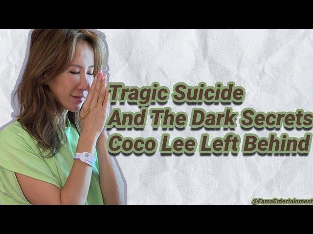 Remembering Coco Lee: A Tragic Loss and a Lasting Legacy!