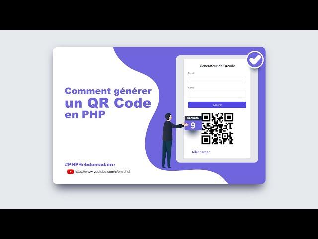 Comment générer un QR Code en PHP ?