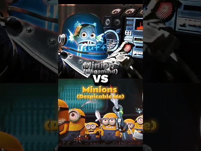 Minion Vs Minions #megamind #dreamworks #illumination #despicableme #minions #edit #vs