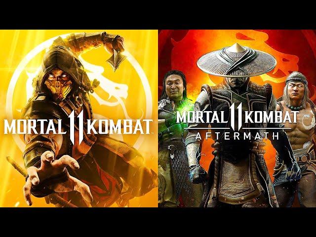 Mortal Kombat 11 + Aftermath DLC - Story Mode Full Game Walkthrough (4K 60FPS)