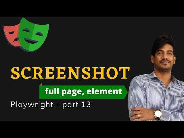 How To Take Screenshot | Playwright - Part 13