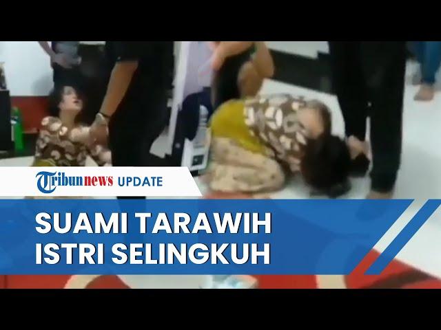 Viral Video Dugaan Perselingkuhan, Istri Kepergok Berduaan dengan Pria Lain saat Suami Salat Tarawih