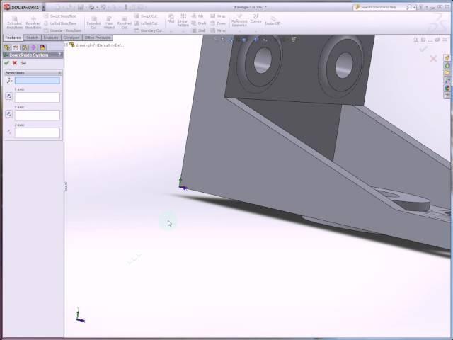 SolidWorks - Part Comparison w/ Coordinate Systems