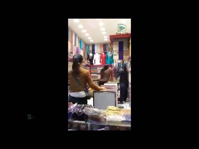 Chinese lady beats pathan shopkeeper in pakistan