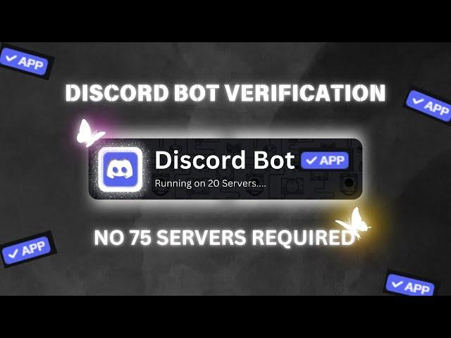 Verify Your Discord Bot Even with 0 Servers