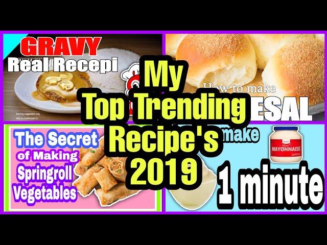 Pinoy Chef Top 5 Trending Cooking Videos of 2019