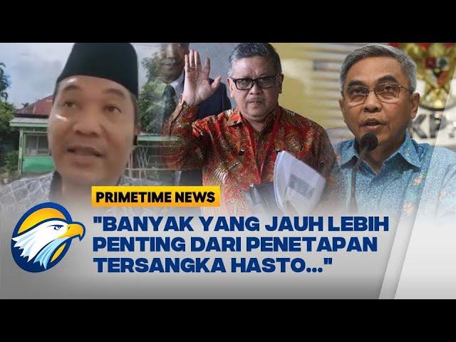 Ray Rangkuti: Tersangkanya Hasto Seolah Dipaksakan, Ini Alasannya