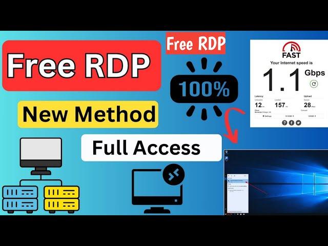 Get Free RDP LifeTime | Legally Easy Method | 32 GB Ram High Speed Internet #akifteach