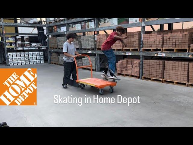 Mischief ahh day with the homies (skating in Home Depot)